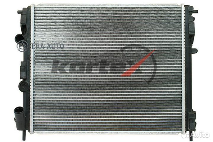 Kortex KRD1132 Радиатор renault logan/clio II/kangoo 1.4-1.9 +AC