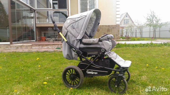 Коляска прогулочная Emmaljunga Super Nitro Швеция