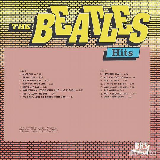 LP.The Beatles – The Beatles Hits - 1991