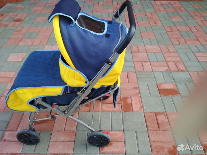 Коляска и санки