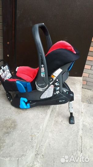 Автолюлька britax römer + база для фиксации