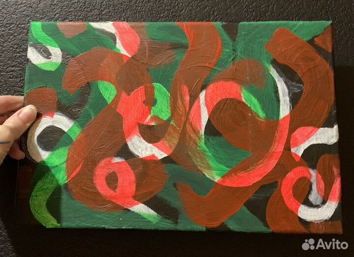 Картина абстракция