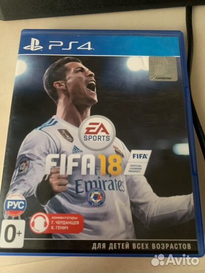 Игры для приставок ps4 FIFA 18