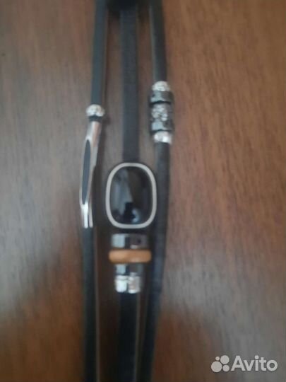 Кожаный браслет