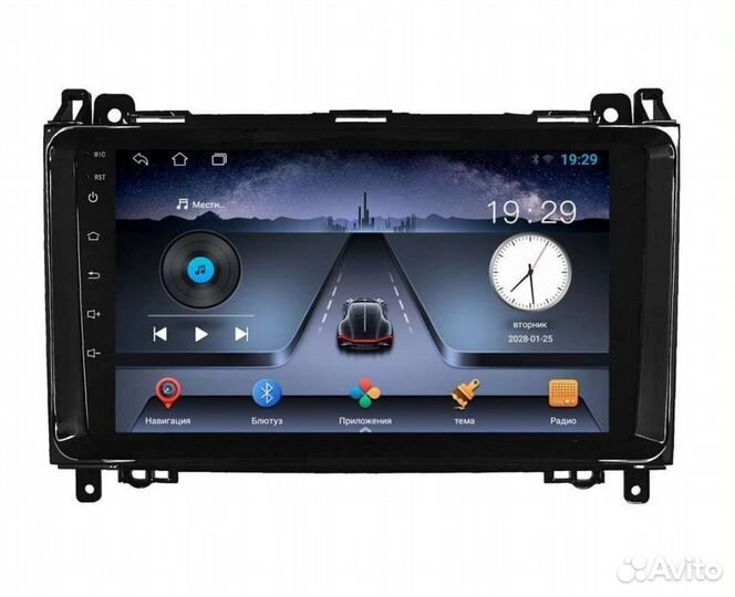 Магнитола Mercedes W245 W169 W639 W906 Sprinter