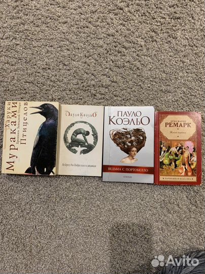 Книги -зайцев, коэльо, ремарк, харуки, робски