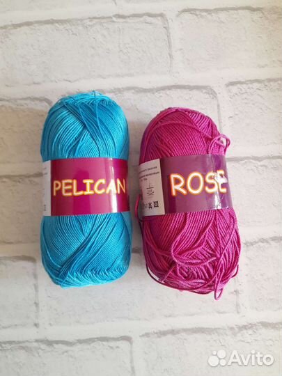 Нитки 100 хлопок для вязания