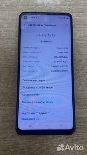 Samsung Galaxy A21s, 3/32 ГБ