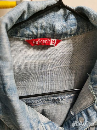 Джинсовая куртка, жилетка для девочки