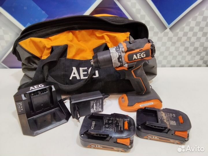 Шуруповерт AEG BS18SBL №3