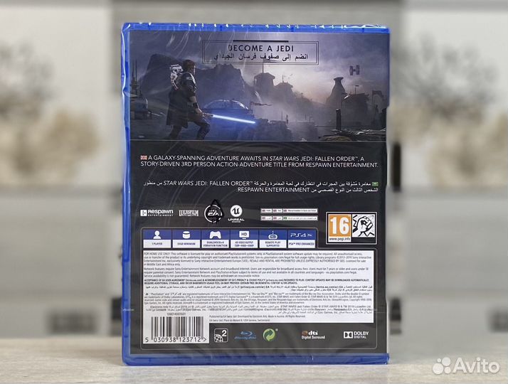 Star Wars Jedi Fallen Order (Новый Диск) Sony PS4