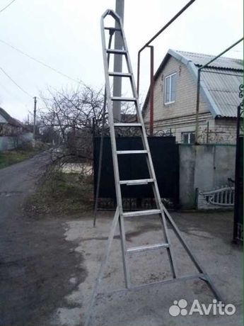 Лестница садовая алюминиевая