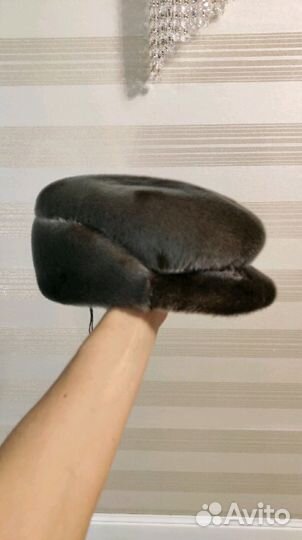Шапка норковая мужская