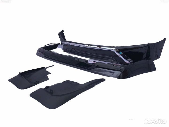 Губа задняя Toyota Land Cruiser 200 Executive O177