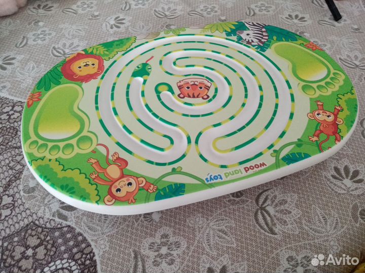 Балансборд с лабиринтом детский