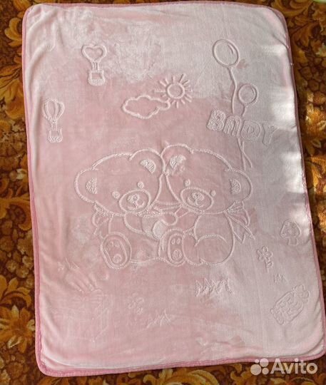 Плед одеяло детский мягкий