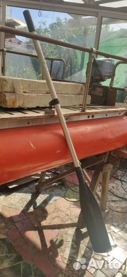 Катамаран на основе водного велосипеда