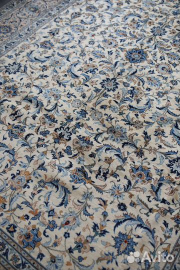 Персидский шерстяной ковер 2,5 на 3,5 Кашан Иран