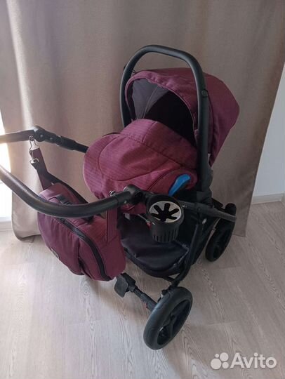 Коляска 3 в 1 adamex reggio