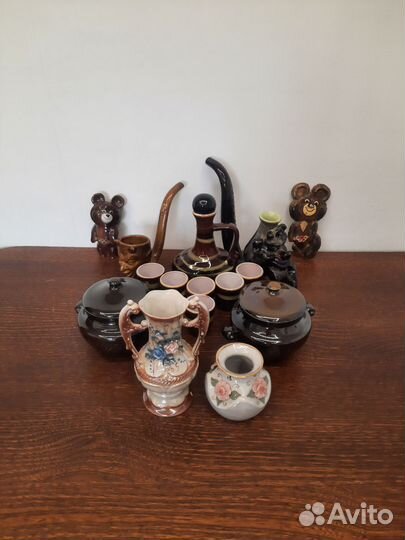 Статуэтки, вазочки, горшочки СССР