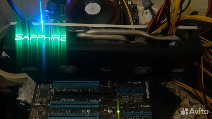 Rx 580 sapphire Nitro plus 8 гигов