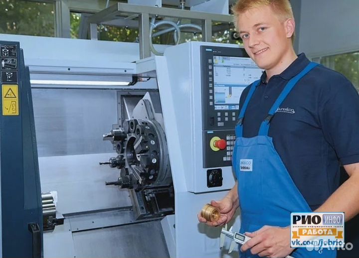 Оператор наладчик станков чпу