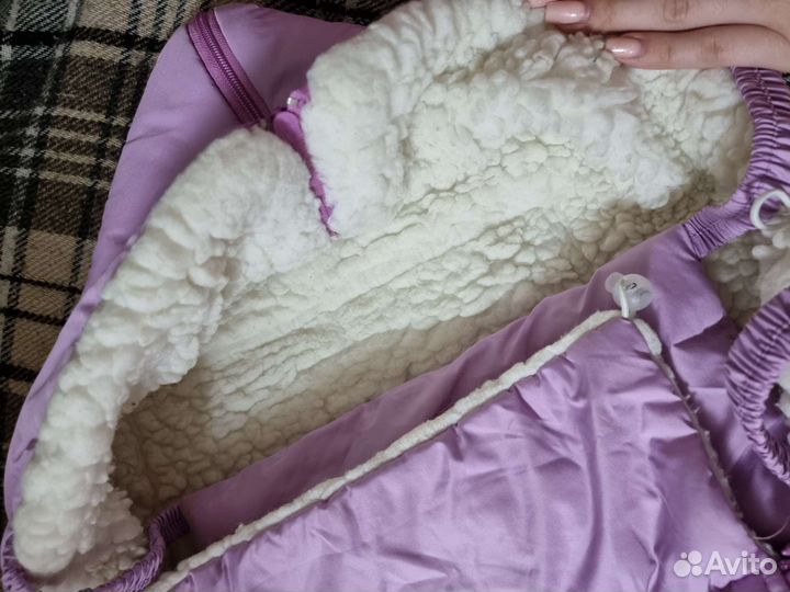 Зимний конверт в коляску