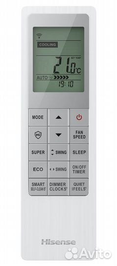 Инверторная сплит-система серии champagne crystal super DC Inverter (R32) Wi-Fi AS-13UW4rvetg01(C)