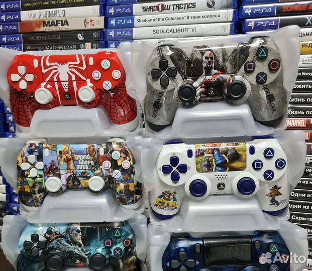 Dualshock 4 геймады PS 4 новые и бу