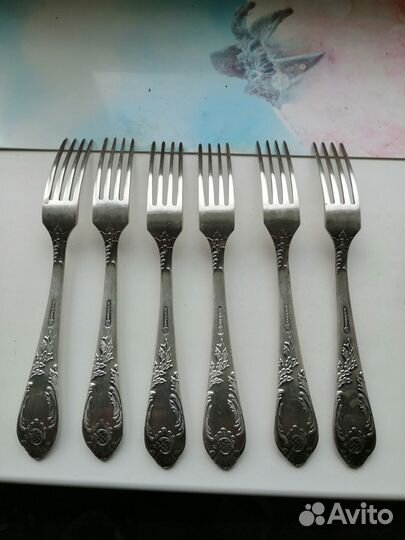 Вилки мельхиор