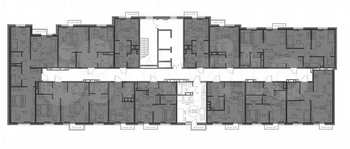 Квартира-студия, 23,7 м², 11/17 эт.