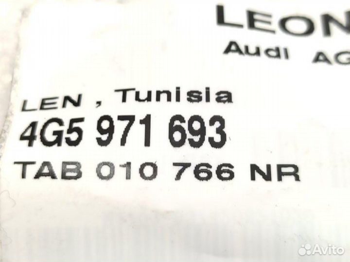 Проводка двери задняя левая Audi A6 C7 1.8 CYG