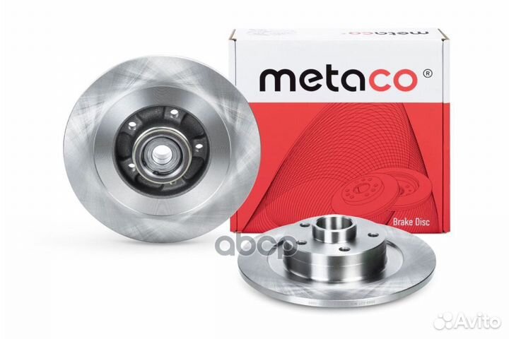 Диск тормозной задний '3060-227 metaco