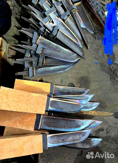 Нож якутский Кованный 110х18ш