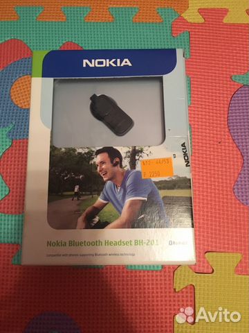 Блютуз Nokia Bluetooth headset BH-201