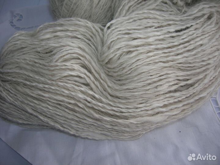 Пряжа для вязания из собачьей шерсти