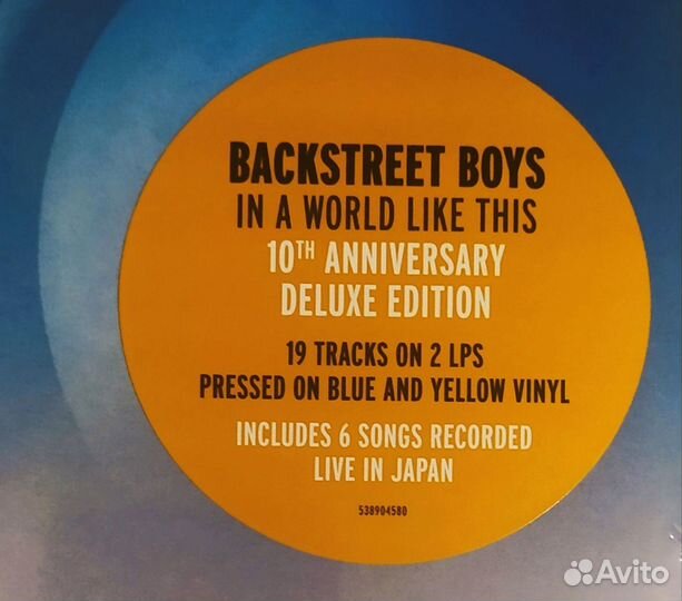 Backstreet Boys - In A World Like This 2LP Винил