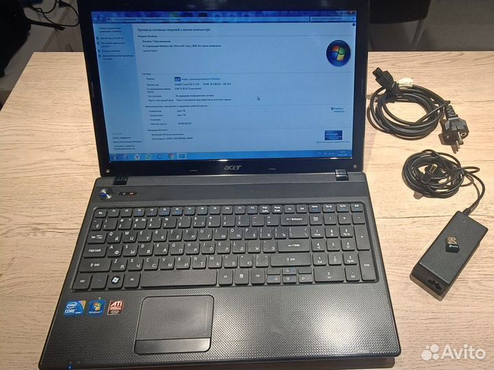 Ноутбук Acer Aspire 5742G