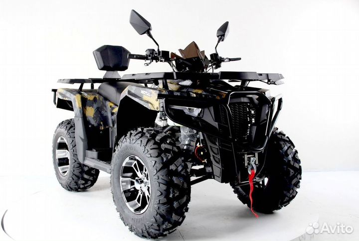 Квадроцикл 300 кубов Motax Grizlik желтый