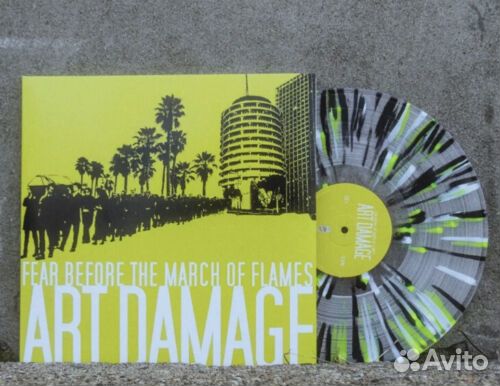 Fear Before Art Damage винил цветной