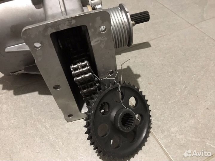 Коробка двухскоростная снегоход буран 4т, 4тд