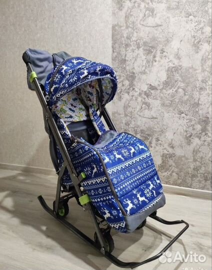 Коляска санки