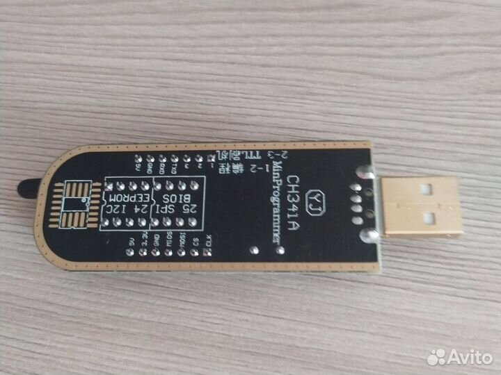 25 SPI серия 24 eeprom CH341A bios запись