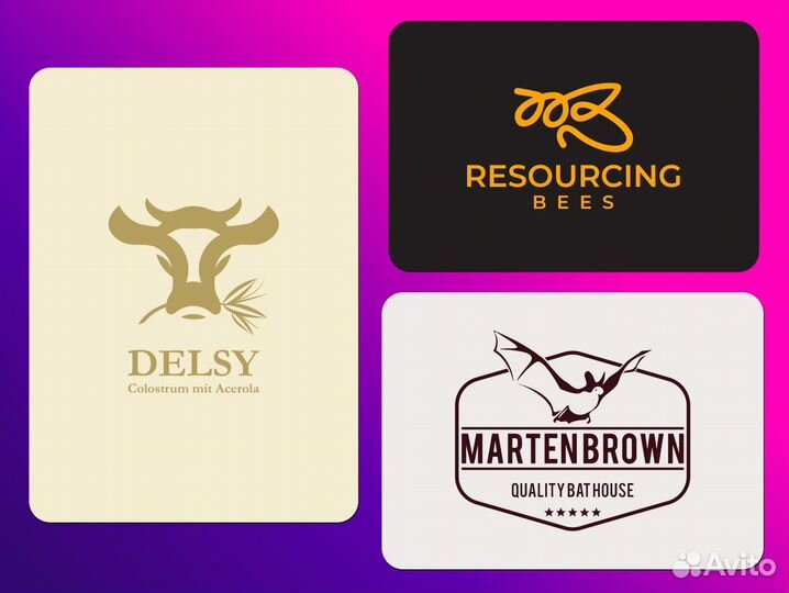 Логотип Разработка / создание / дизайн логотипа