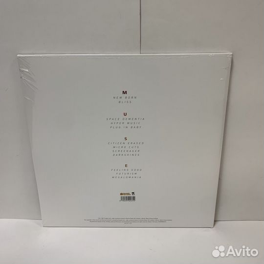 Muse - Origin of symmetry LP vinyl