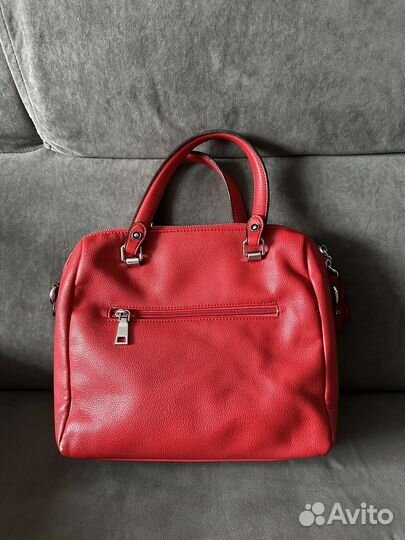 Сумка женская красная