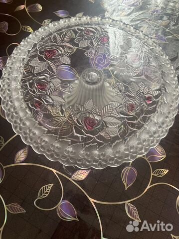 Ваза. Тортница. Хрусталь. Германия