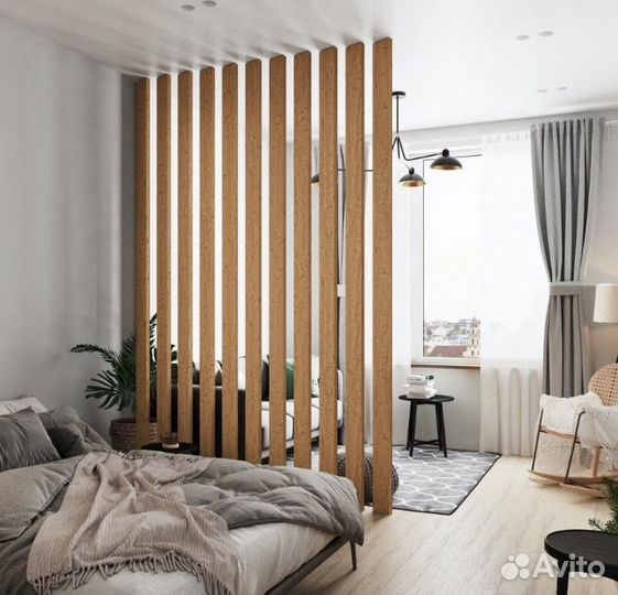 Реечные перегородки