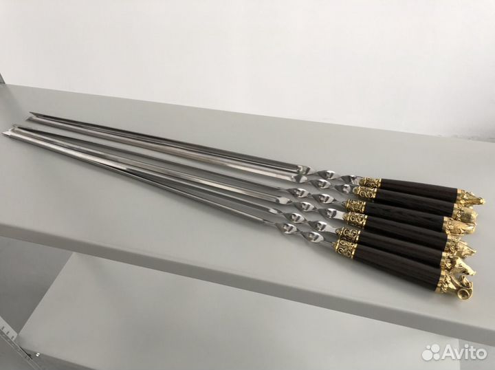 Шампура подарочные литые ручная работа