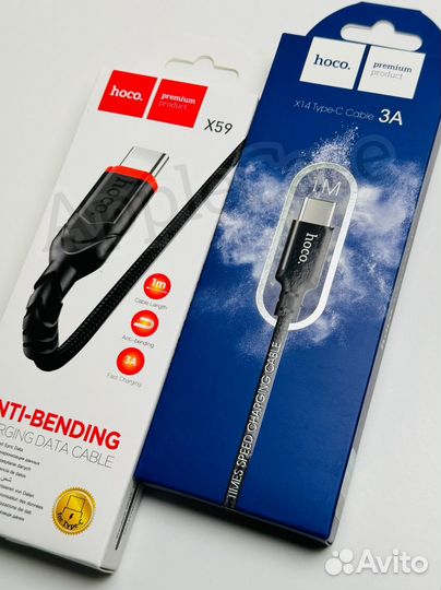 Кабель Hoco USB-type-c Charging(плетеный)